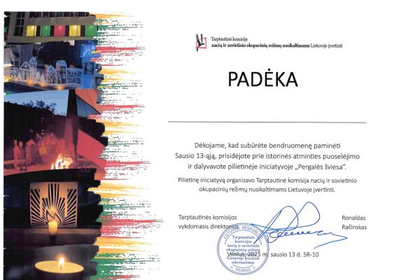 Pergalės šviesa