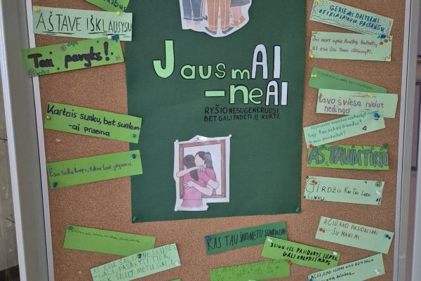 Pasaulinė psichikos sveikatos diena mūsų gimnazijoje! (2)