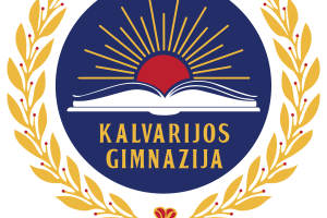 Kalvarijos gimnazijos logotipas